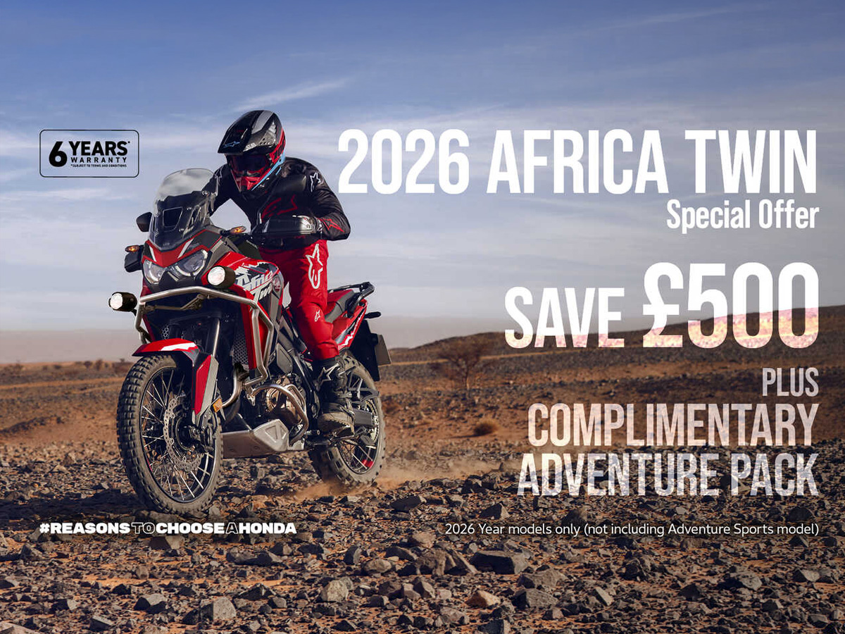 Honda Africa Twin offer