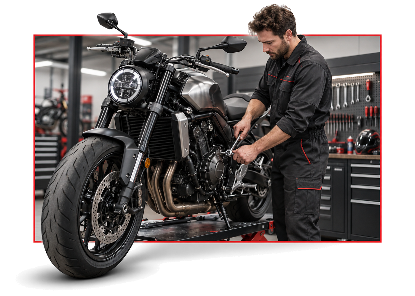 GS Motorcycles workshop