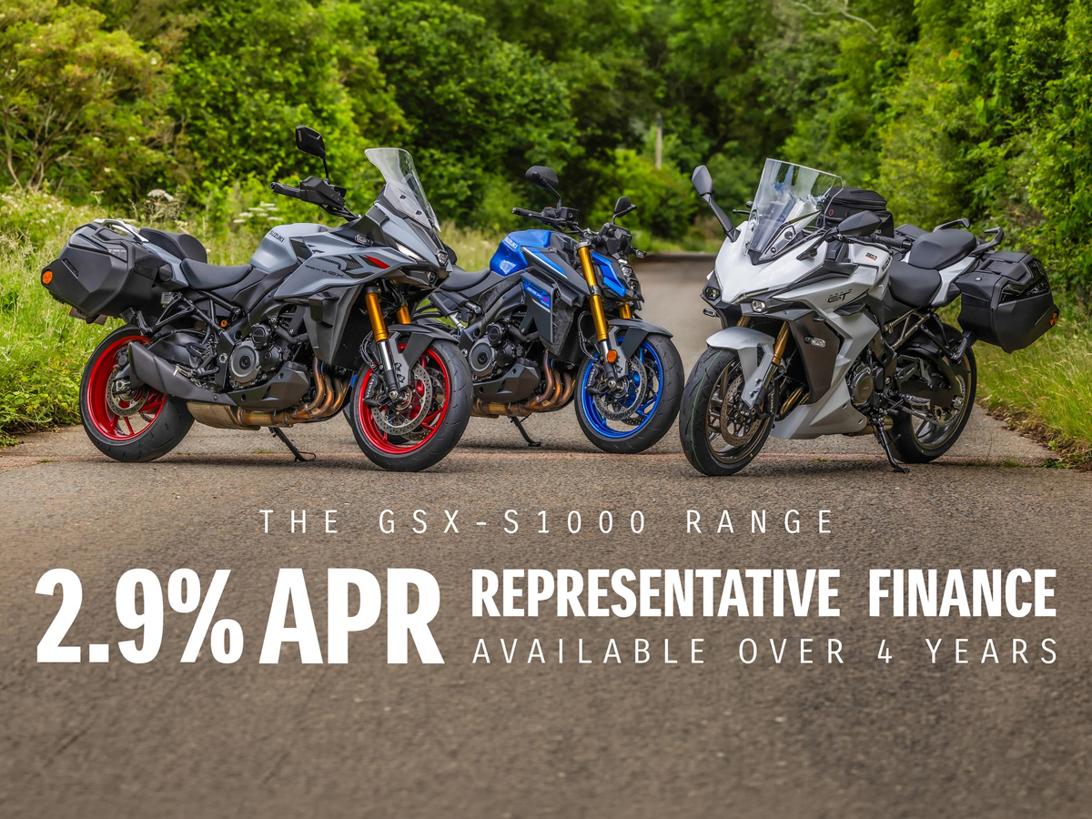 Suzuki GSX-S1000 range offer